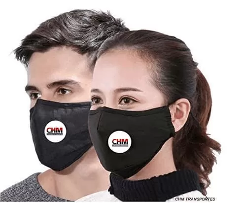 Comunicado da CHM Transportes sobre uso obrigatório de máscaras contra a COVID-19