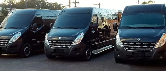 Van Executiva da CHM Transportes para Viracopos e Guarulhos