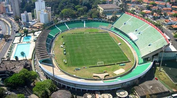 Estádio Brinco de Ouro da Princesa, do Guarani FC, em Campinas — City Tour CHM Transportes