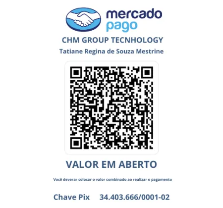 QR Code Pix Mercado Pago — CHM Transportes